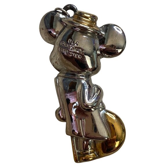 Disney Mickey Mouse Two-Tone Silver & Gold Plated Charm Pendant - Picture 2 of 8